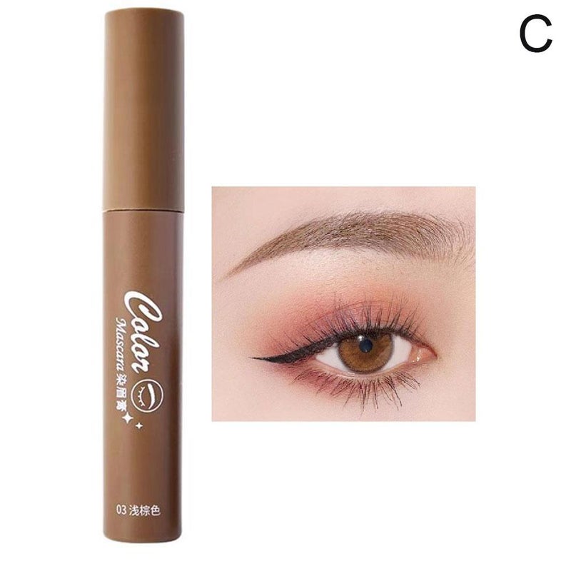 MKINGPRETTY eyebrow mascara is long-lasting, sets makeup, is water- and sweat-resistant, does not smudge, and creates defined, natural-looking brows.